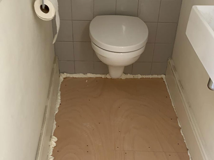 badkamer renovatie wc isoleren