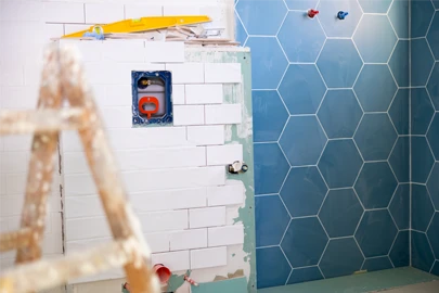 badkamer verbouwing vakwerk